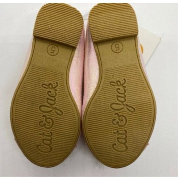 Cat & Jack Toddler Unicorn Slip On, Non Skid Shoes-Pink-Size 5-NWT - Picture 4 of 4